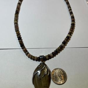 Photo of Jay King (DTR) Sterling Silver New Never Used Beaded 18"-20" Adjustable Necklace