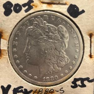 Photo of 1880 S Morgan Silver Dollar