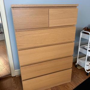 Photo of 6 Drawer Tall Dresser (1 of 2)