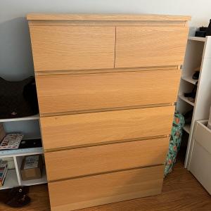 Photo of 6 Drawer Tall Dresser (2 of 2)