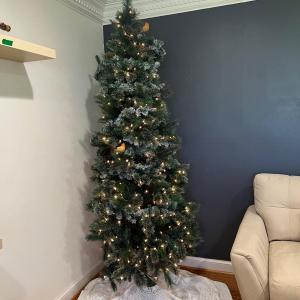 Photo of Prelit Artificial Christmas Tree