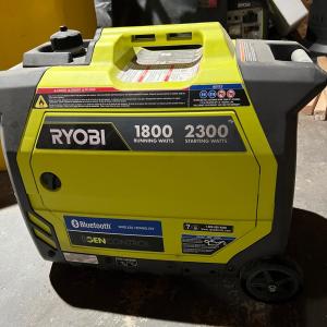 Photo of RYOBI 2,300-Watt Digital Inverter Generator - Bluetooth, Gasoline Powered, CO Sh