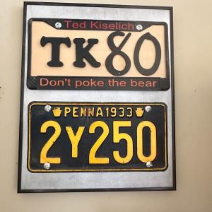 Photo of License Plates