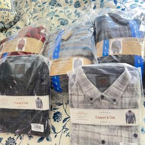 Photo of Lot of 5 New in Package Men's Shirts