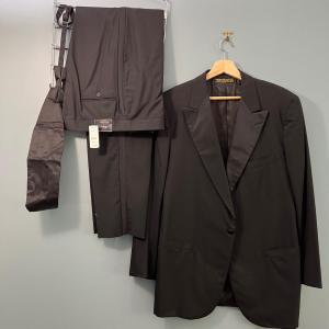 Photo of Brooks Brothers Tuxedo - Pants NWT, Cummerbund, Bow Tie, Jacket