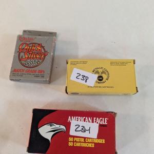 Photo of Quick Silver BB's 25 Automatic Centerfire Cartridges American Eagle 25 Auto Ammo