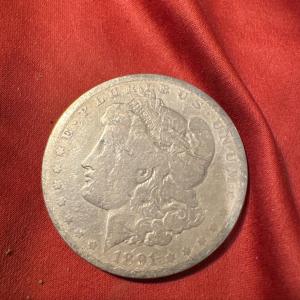 Photo of 1891 O MORGAN F US COIN