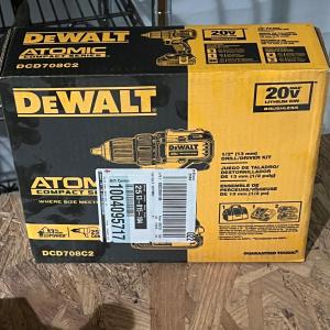 Photo of NEW Dewalt Atomic 20V 1/2 IN. Drill Driver Tool
