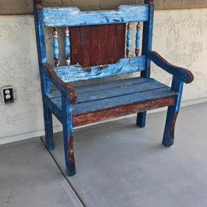 Photo of Lot 53: Wooden Bench