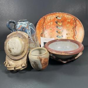 Photo of LOT 166: Collection of Pottery Pieces - Signed and Unsigned