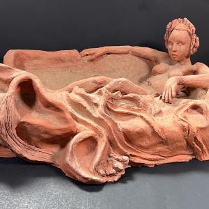 Photo of LOT 176: Clay Sculpture Artist Signed L. Madison