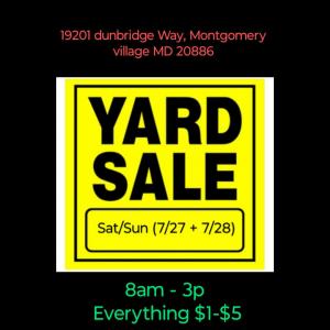 Photo of Yard Garage Sale (everything $1-$5) Sat + Sun