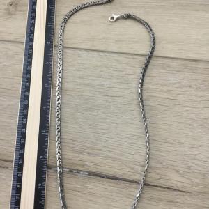 Photo of 925 marked silver chain necklace