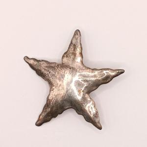 Photo of LOT 314: Varsano, Israel 925 Sterling Silver Star Brooch 25.68gr
