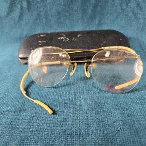 Photo of Vintage Eye Glasses With Original Case
