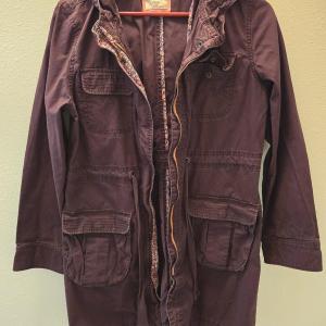 Photo of Plum Colored Hooded Jacket